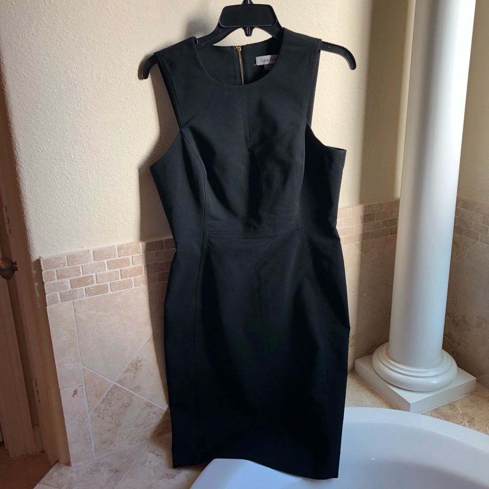 Black Calvin Klein dress